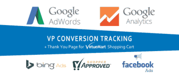 VP Conversion Tracking for VirtueMart