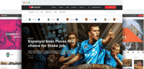 JoomShaper Calcio - Soccer News & Football Club