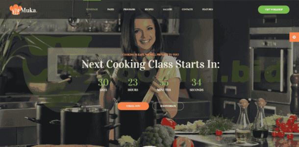 Muka - Bakery & Cooking (ThemeForest)