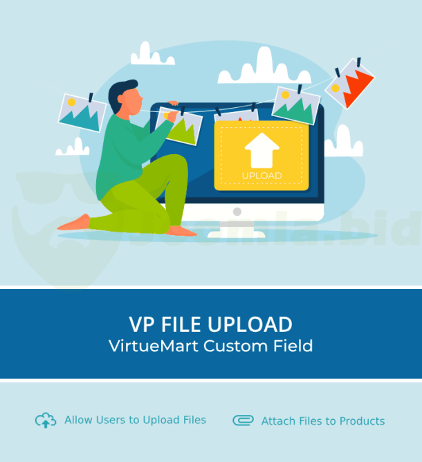 VP File Upload Custom Field for VirtueMart