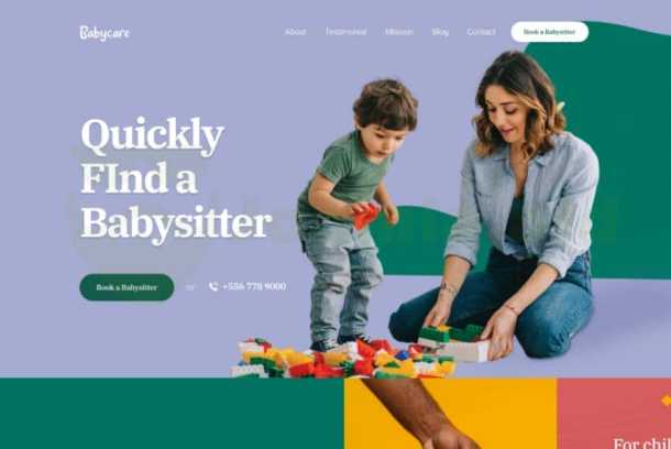 JoomShaper BabyCare - BabySitting & Child Care